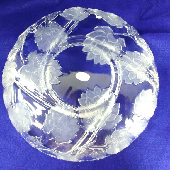 Serving Platter Crystal Clear Studios Divided Glass Serving Platter - Picture 3 of 6